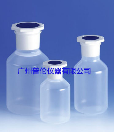 廣口試劑瓶，PP，帶NS塞子